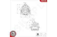 Zavěšení motoru ESEN SKV 75SKV206
