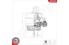Zaveseni motoru ESEN SKV 75SKV212