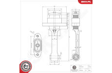 Zaveseni motoru ESEN SKV 75SKV244