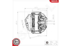 Zaveseni motoru ESEN SKV 75SKV292