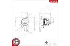 Zaveseni motoru ESEN SKV 75SKV294