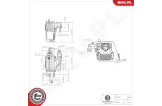 Zavěšení motoru ESEN SKV 75SKV301