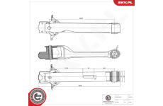 Zaveseni motoru ESEN SKV 75SKV337