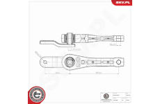 Zavěšení motoru ESEN SKV 75SKV376