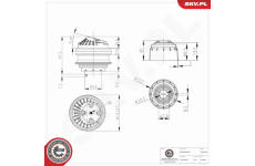 Zavěšení motoru ESEN SKV 75SKV419
