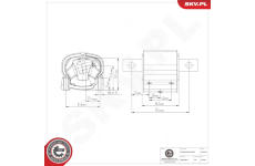 Uložení, automatická převodovka ESEN SKV 75SKV831