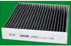 Filtr, vzduch v interiéru LUCAS FILTERS LFCK297