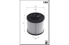 Palivový filtr LUCAS FILTERS LFDE277