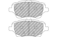 Sada brzdových destiček, kotoučová brzda FERODO RACING FCP4612H