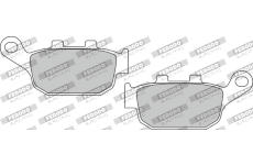 Sada brzdových destiček, kotoučová brzda FERODO RACING FDB2258ST