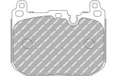 Sada brzdových destiček, kotoučová brzda FERODO RACING FDS4611