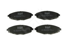 Sada brzdových destiček, kotoučová brzda HART 219 107