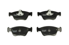 Sada brzdových destiček, kotoučová brzda HART 215 935