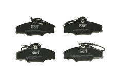 Sada brzdových destiček, kotoučová brzda HART 221 086