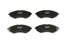 Sada brzdových destiček, kotoučová brzda HART 222 412