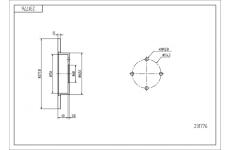 Brzdový kotouč HART 231 776