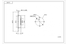 Brzdový kotouč HART 241 095