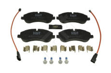 Sada brzdových destiček, kotoučová brzda HART 252 922