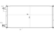 Kondenzátor, klimatizace HART 610 261