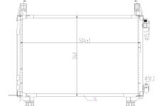 Kondenzátor, klimatizace HART 619 526