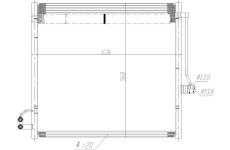 Kondenzátor, klimatizace HART 637 015