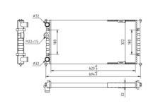 Chladič, chlazení motoru HART 637 211