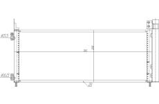 Kondenzátor, klimatizace HART 645 276