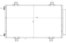 Kondenzátor, klimatizace HART 645 316