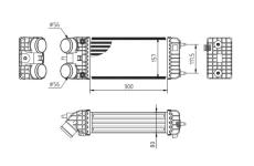 Chladič turba HART 612 540