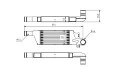 Chladič turba HART 612 728