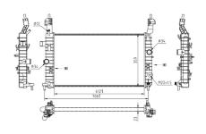 Chladič, chlazení motoru HART 620 271