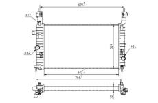 Chladič, chlazení motoru HART 637 203