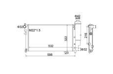 Chladič, chlazení motoru HART 605 881