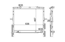 Chladič, chlazení motoru HART 622 274