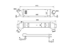 Chladič turba HART 631 266