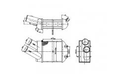 Chladič turba HART 605 578