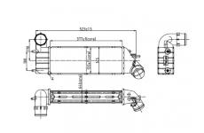 Chladič turba HART 605 664