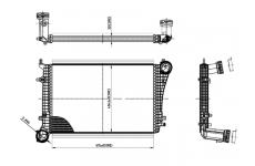 Chladič turba HART 612 519