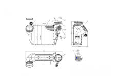 Chladič turba HART 612 548