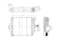 Chladič turba HART 612 558