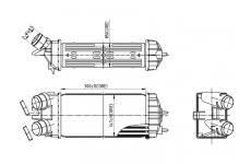 Chladič turba HART 612 575