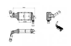Chladič turba HART 612 715