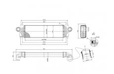 Chladič turba HART 642 540