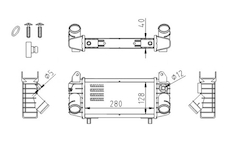 Chladič turba HART 605 577