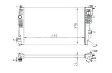 Chladič, chlazení motoru HART 611 192