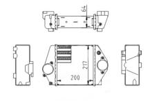 Chladič turba HART 612 084