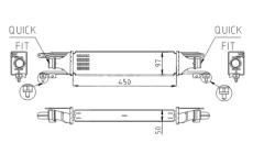 Chladič turba HART 613 035