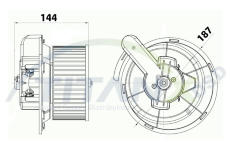 vnitřní ventilátor TitanX BL119005