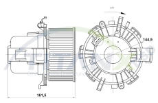 vnitřní ventilátor TitanX BL369002