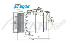 Kompresor, klimatizace TitanX CC119003